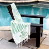 Green - White Stripes