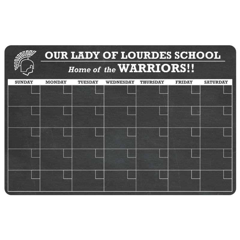 Large Chalkboard Magnet 11 x 17