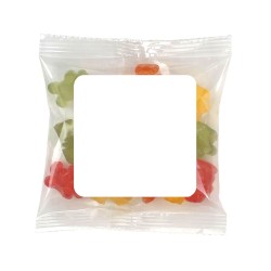 Small Snack Bag with Label Standard Fill
