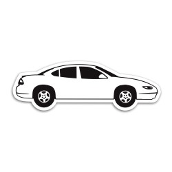 New Car 4-Door Magnet