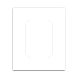 Rectangle Punch Out Picture Frame Magnet