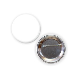 2-3/16 Diam Round Button w/ Pin