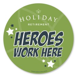 Car Sign Magnet 5 1/2 in diam