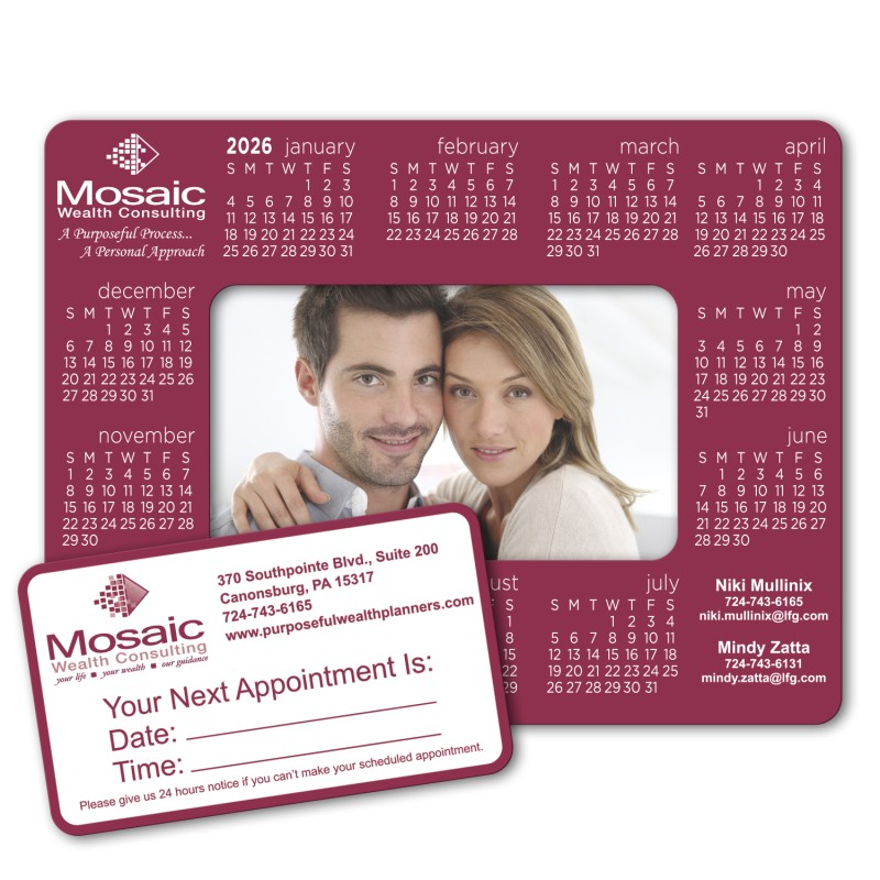 Calendar Picture Frame Magnet