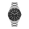42mm, Ss, Silver Case, Bk Bezel, "Automatic" Mvt, Dte