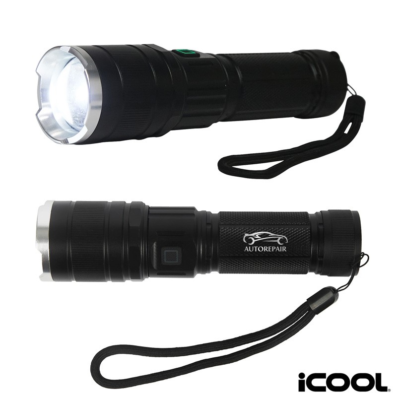 ICOOL Telluride Rechargeable 480-Lumen Aluminum Tactical Flashlight