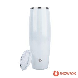 Snowfox 24 oz. Shimmer Finish Vacuum Insulated Beer Tumbler