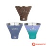 Snowfox 8 oz. Shimmer Finish Vacuum Insulated Martini Cup