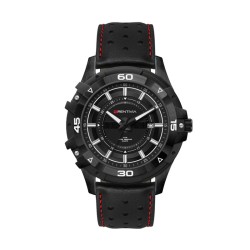 44mm, Black Metal Case, 3-Hand Mvt, Dte