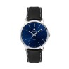 39.5mm, Silver Metal Case, 3-Hand Mvt