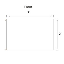 DisplaySplash 2'x3' Flag - Double Sided