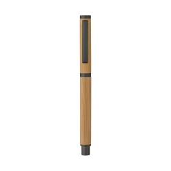 Hana Bamboo Cap-Off Ballpoint Pen