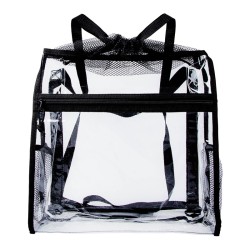 Ramsey Clear Drawstring Backpack