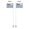 DisplaySplash Golf Flag - Double Sided