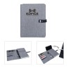 Binghamton RPET Padfolio w/ Wireless Phone Charger