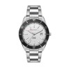 42mm, Ss, Silver Case, Bk Bezel, "Automatic" Mvt, Dte