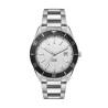 42mm, Ss, Silver Case, Bk Bezel, "Automatic" Mvt, Dte