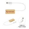 Douglas Bamboo Dual USB Hub