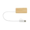 Douglas Bamboo Dual USB Hub