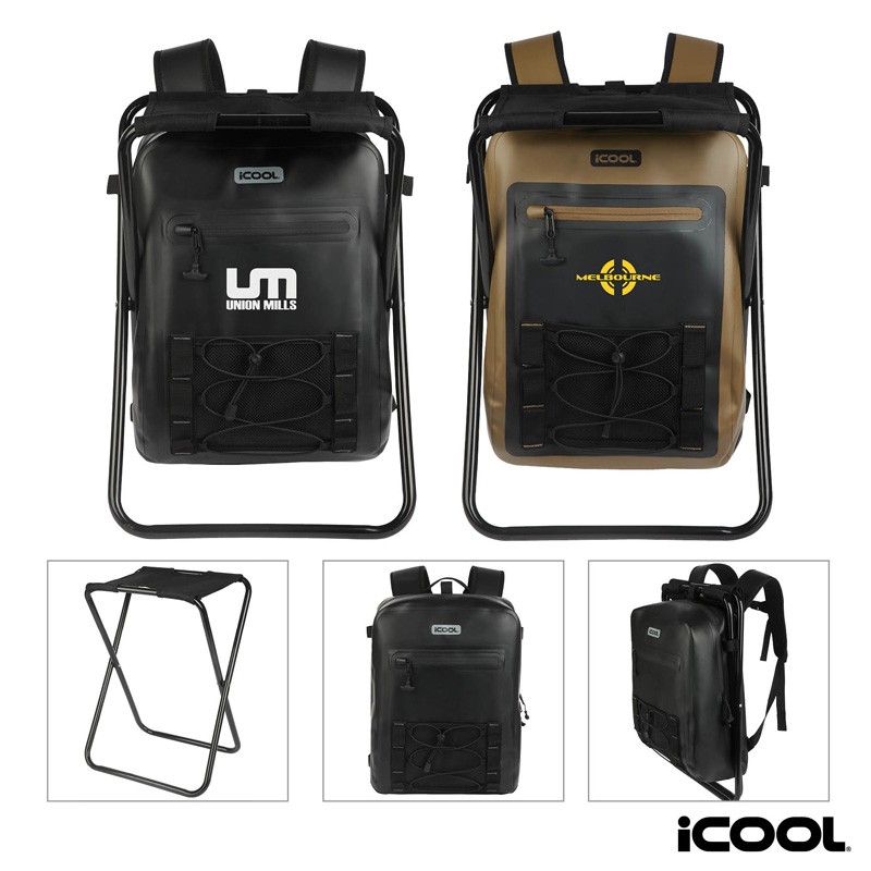 ICOOL Teton Waterproof 20L Laptop Backpack Chair