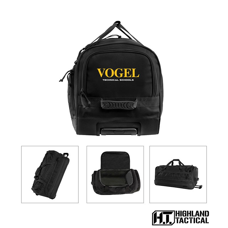 Highland Tactical Squad Rolling Duffel Bag
