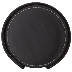 Domanda Leather 4 Coaster Set