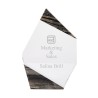 Aquila Crystal Polygon with Marble Trim