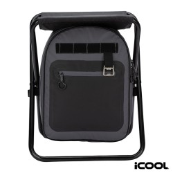 ICOOL Cape Town 20-Can Capacity Backpack Cooler Chair