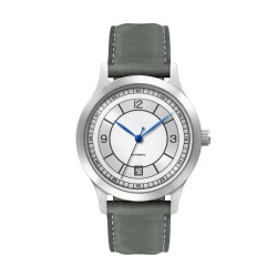 40mm, Ss, Silver Case, "Automatic" Mvt, Dte