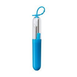 Paloma 5-Piece Stainless Steel Straw Set