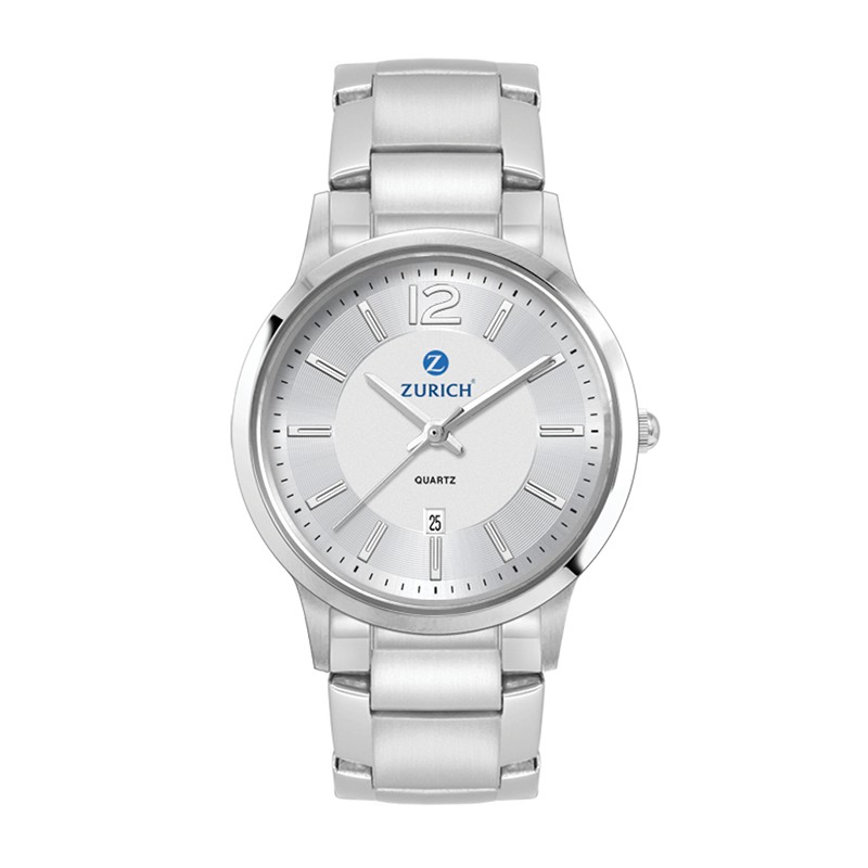 Ladies Silver Stainless Steel 3 Hand Ladies Silver Stainless Steel Case, and Stainless Steel bracele