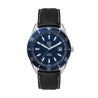 42mm, Ss, Silver Case, Bl Bezel, "Automatic" Mvt, Dte