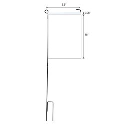 DisplaySplash Garden Flag - Single Sided