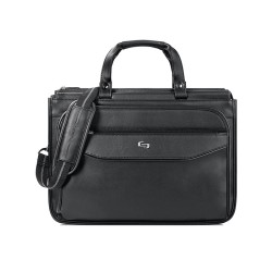 Solo New York Harrison Triple Compartment Briefcase