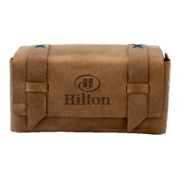 Distressed Brown Royal Blue