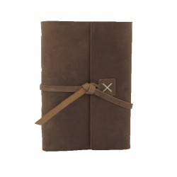 Distressed Brown White Blank