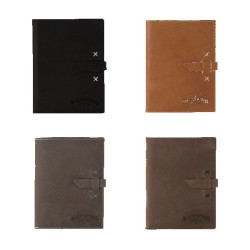 Mini Tasker Leather Mini Padfolio