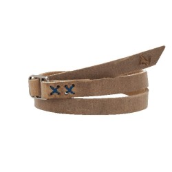 Distressed Brown Royal Blue Blank