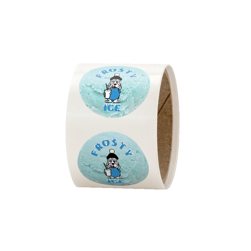 3" Circle Roll Labels