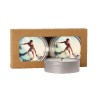 Scented Candle 2-Pack in Kraft Window Box