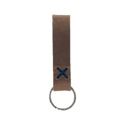 Distressed Brown Royal Blue Blank