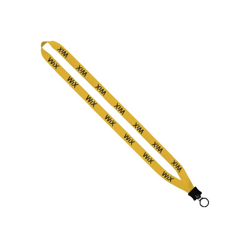 1/2" Dye-Sublimated Waffle Weave Lanyard