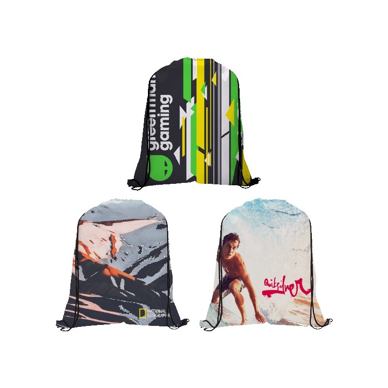 Dye-Sublimated Drawstring Backpack