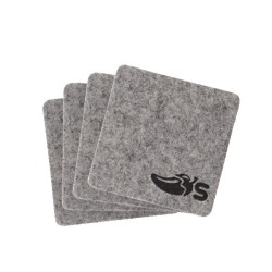 Linden Felt Coasters (Set of 4)