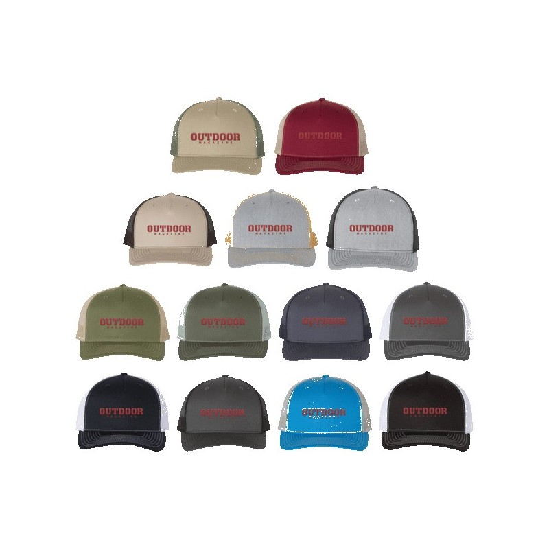 Richardson 112FP Five-Panel Snapback Trucker Hat