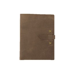 Distressed Brown Lemon Blank