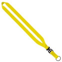 3/4" Polyester Lanyard with Slide Buckle Release & Split-Ring