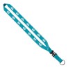 3/4" Polyester Lanyard with Slide Buckle Release & Split-Ring