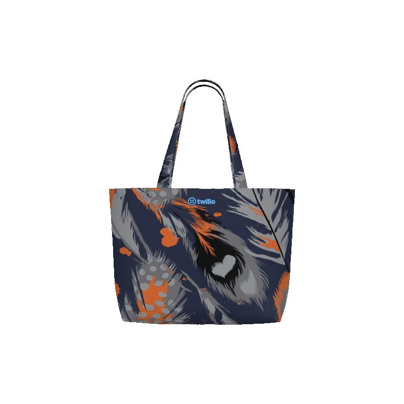 IMPORT Plum Basic Large Tote Bag