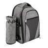 Wine & Picnic Cooler Backpack for Four + Fleece Blanket